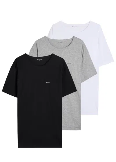 Paul Smith Logo-print Cotton T-shirt In Multi