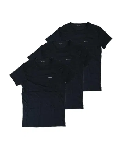 Paul Smith Logo-print Cotton T-shirt (pack Of Three) In Black