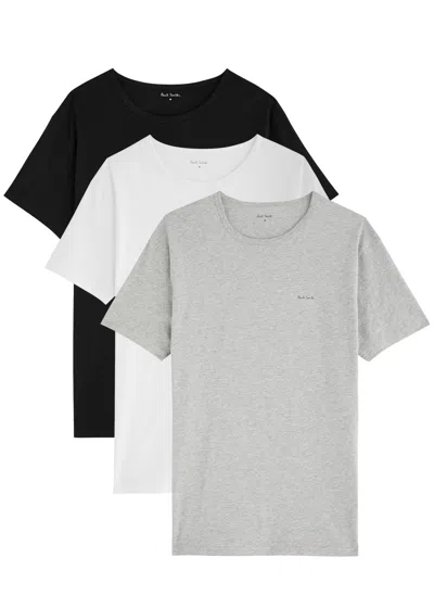 Paul Smith Logo-print Cotton T-shirt In White