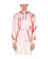Paul Smith Logo-print Drawstring Hoodie In Pink