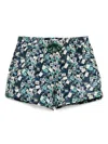 Paul Smith Logo-print Swim Shorts In Blue