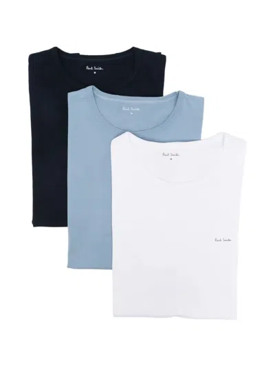 Paul Smith Logo-print T-shirt (set Of Three) In Multi