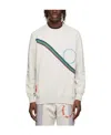 Paul Smith Logo Round-necked Sweater In White