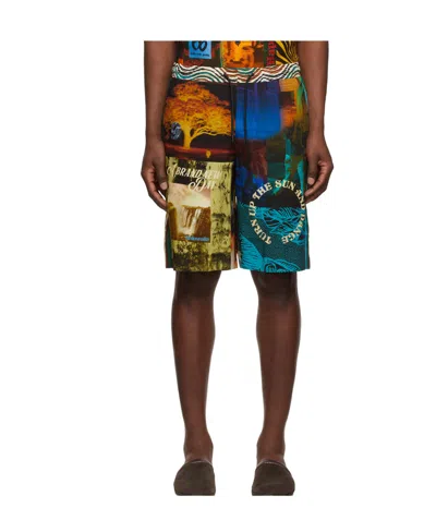 Paul Smith Logo Shorts In Multicolor