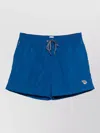 Paul Smith Logo Swim Shorts Featuring Side Pockets In Blue