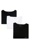 Paul Smith Three-piece T-shirt With Round Neck And Short Sleeves In Multi