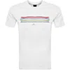 PAUL SMITH PAUL SMITH LOGO T SHIRT WHITE