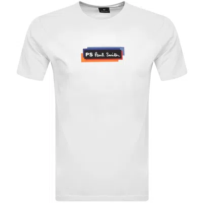 Paul Smith Logo T Shirt White