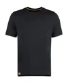 Paul Smith Logo-tag Cotton T-shirt In Black