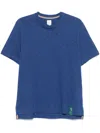 Paul Smith Logo-tag T-shirt In Blue