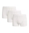 Paul Smith White Comfort Boxer Briefs Three Pack In White