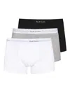 Paul Smith 3-pack Mens Signature Waistband Mixed Trunks In Multi