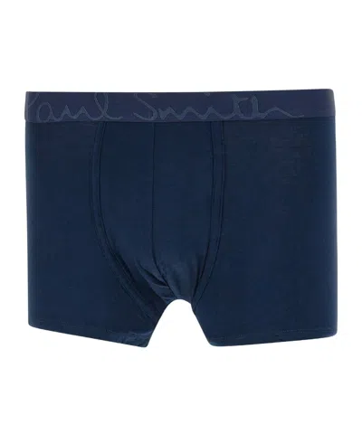 Paul Smith Logo-waistband Boxers (pack Of Three) In Black