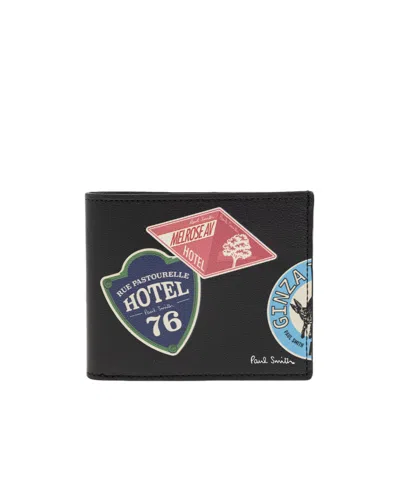 Paul Smith Logo Wallet In Black