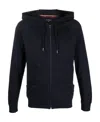 Paul Smith Signature Stripe Cotton Hoodie In Black