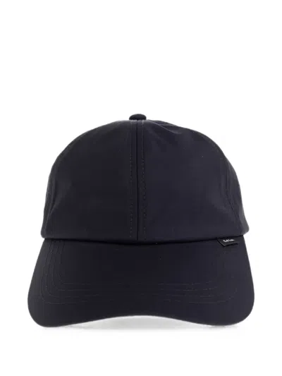 Paul Smith Logo-detail Cap In Gray