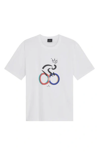 Paul Smith London Cycle Graphic Casual Fit T-shirt