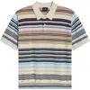Paul Smith London Merino Wool Polo Sweater In Ice White