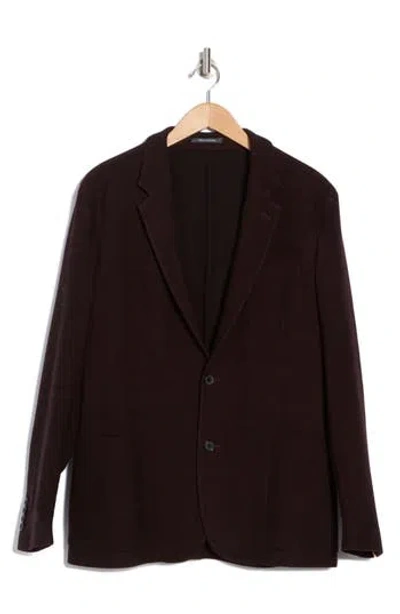 Paul Smith London Two-button Wool Sport Coat In Burgundy