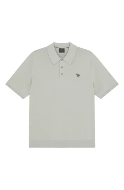 Paul Smith London Zebra Badge Polo In Green