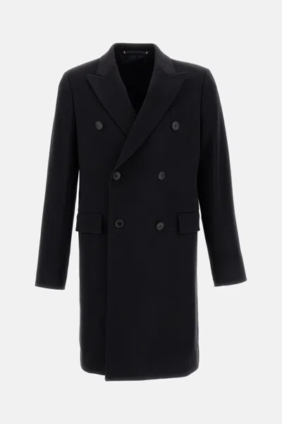 Paul Smith Long Coat In Black