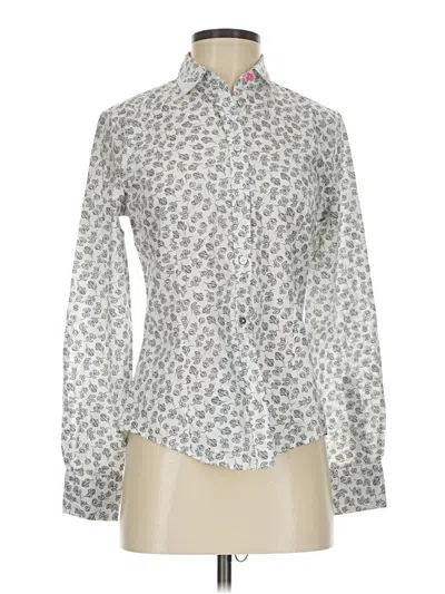 Pre-owned Paul Smith Long Sleeve Blouse In Gray