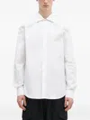 Paul Smith Long-sleeve Button-down Shirt In White