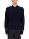 Paul Smith Long-sleeve Cashmere Sweater In Black