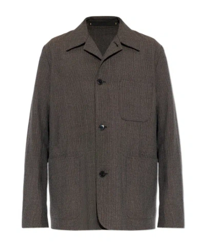 Paul Smith Long Sleeve Casual Jacket In Black