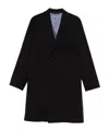 Paul Smith Long Sleeve Single-breasted Coat In Black