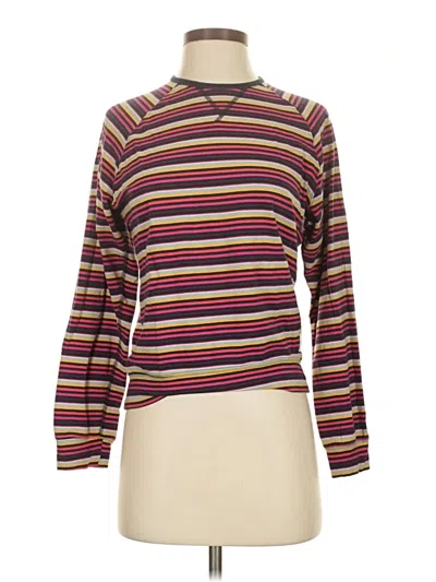 Pre-owned Paul Smith Long Sleeve T-shirt In Brown