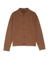 Paul Smith Long-sleeved Cardigan In Brown