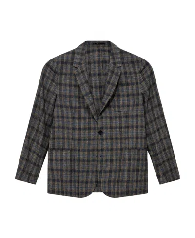 Paul Smith Long-sleeved Casual Jacket In Black