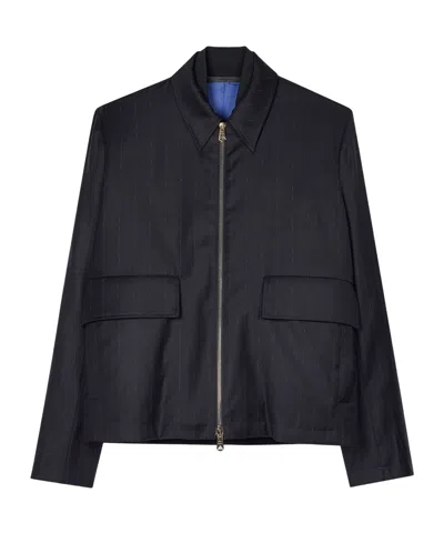 PAUL SMITH PINSTRIPED WOOL JACKET