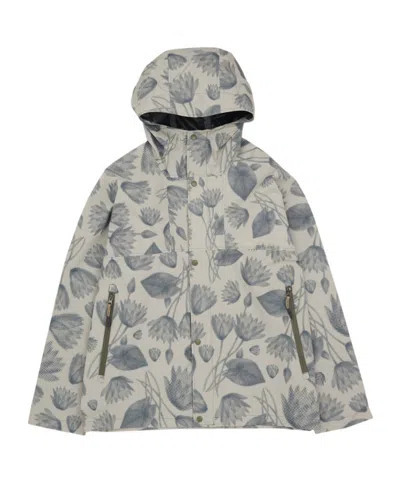 Paul Smith Long-sleeved Hooded Jacket In Gray