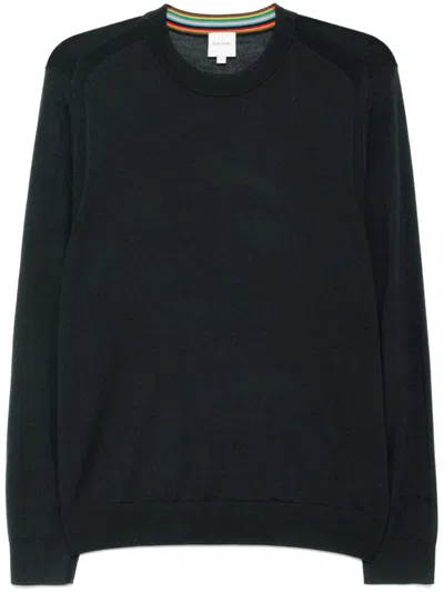 Paul Smith Long-sleeved Jumper In Black
