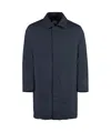 Paul Smith Parka In Technical Fabric In Black