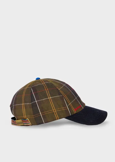 PAUL SMITH LOVES BARBOUR - MIXED TARTAN CAP MULTICOLOUR