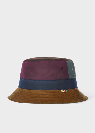Paul Smith Loves Barbour - Waxed Cotton Bucket Hat Multicolour