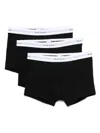 Paul Smith Low-rise Boxers (pack Of Three) In Black