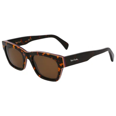 Paul Smith Loxham Unisex Sunglasses In Brown
