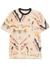 Paul Smith Cotton Lumiere Print T-shirt In Neutrals
