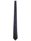 Paul Smith Silk Tie In Blue