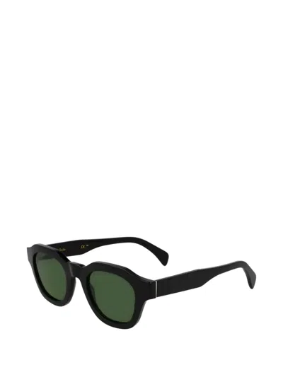 Paul Smith Lyford Geometric-frame Sunglasses In Black