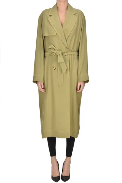 Paul Smith Womens Coat In Kaki