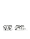 Paul Smith Men's Men Cufflink Cut Out Logo In Metallic