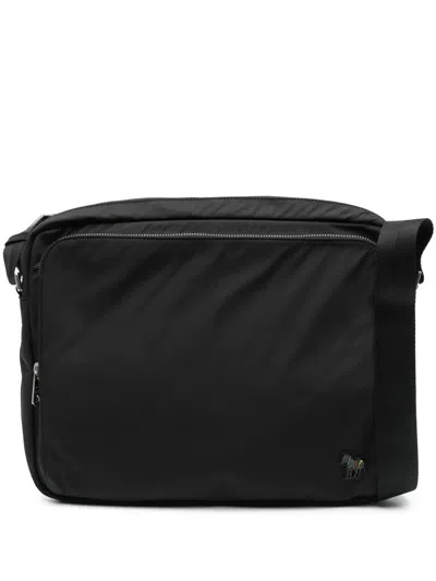PAUL SMITH MENS BAG MESSENGER,M1A.8099.PZEBRL 79 BLACK