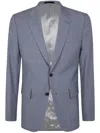 Paul Smith Men's Mens Tailored Fit 2 Buttons Jacket In Blue