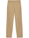 Paul Smith Tailored Men's Trousers Cuffed Hem In Brown