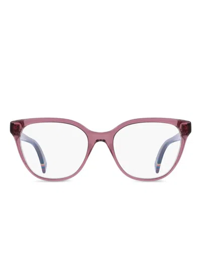 Paul Smith Maley Cat-eye Frame Glasses In Pink